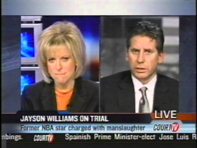 Court TV/Tru Tv: Jayson Williams murder, interview on Nancy Grace show w/ James R. Wronko