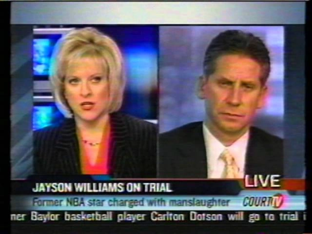 Court TV/Tru Tv: Jayson Williams murder, interview on Nancy Grace show w/ James R. Wronko