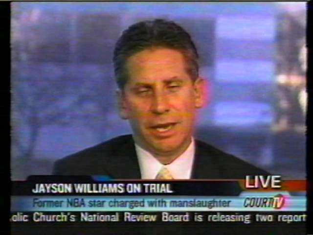 Court TV/Tru Tv: Jayson Williams murder, interview on Nancy Grace show w/ James R. Wronko